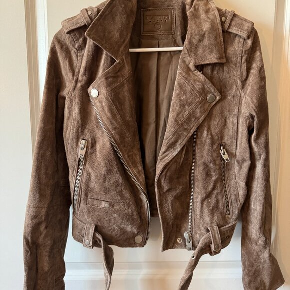 Blanknyc Suede Moto Jacket - Picture 1 of 6